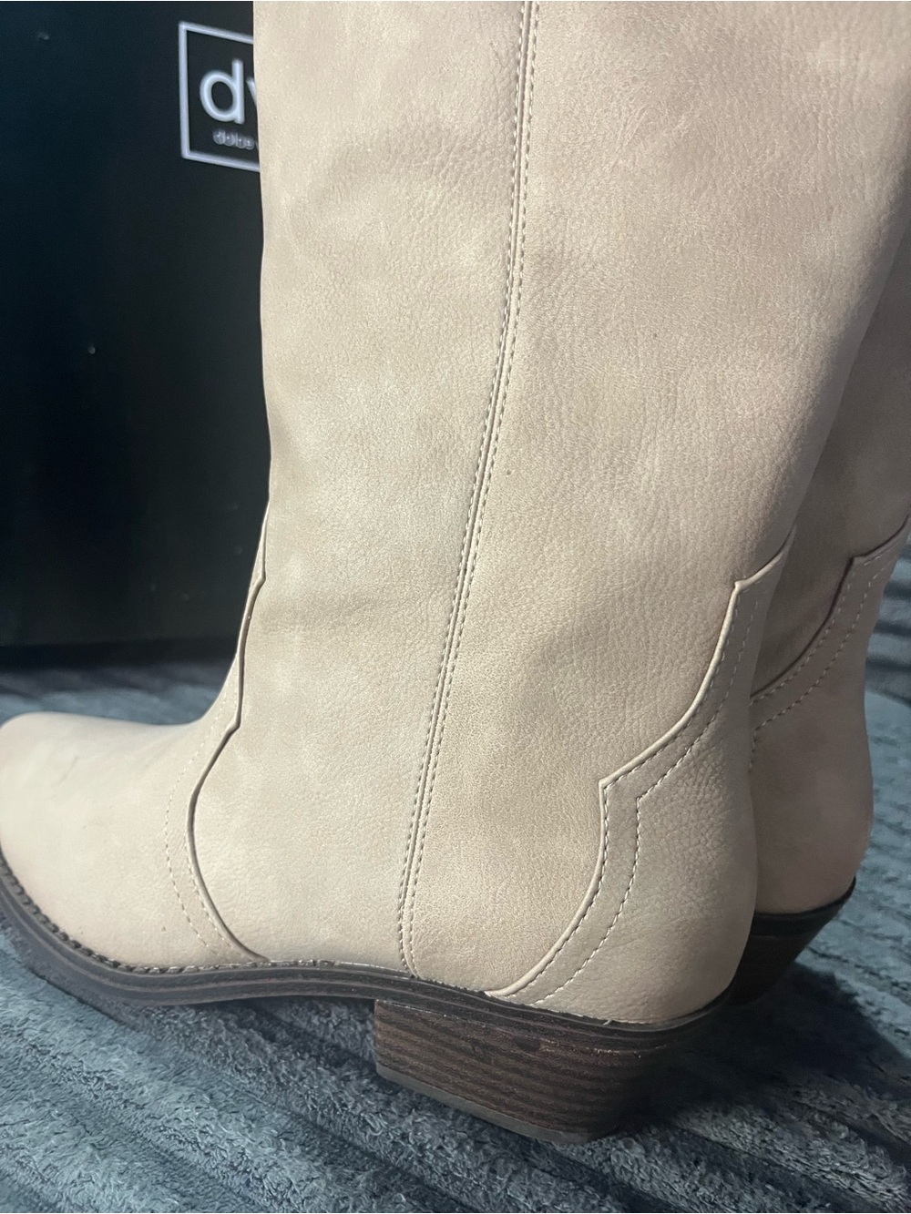 Dolce Vita Tall Dune Over-the-Knee Western Style Boots new - Picture 4 of 7